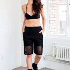 DimePiece LA Black Streetwear Women's Size Small Workout Shorts